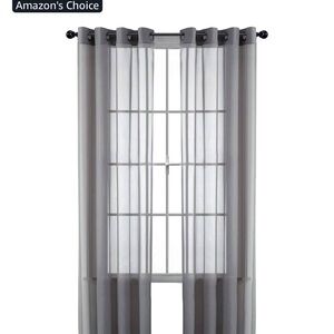 Sophisticated Sheer Gray Curtains